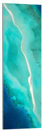 Gallery print Blue Lagoon in Maldives