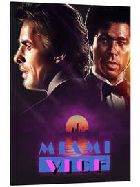 Magnettafel Miami Vice, Sunset