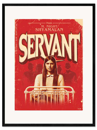 Gerahmter Kunstdruck Servant