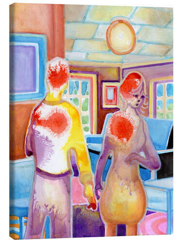 Canvas print Thoughts and Feelings