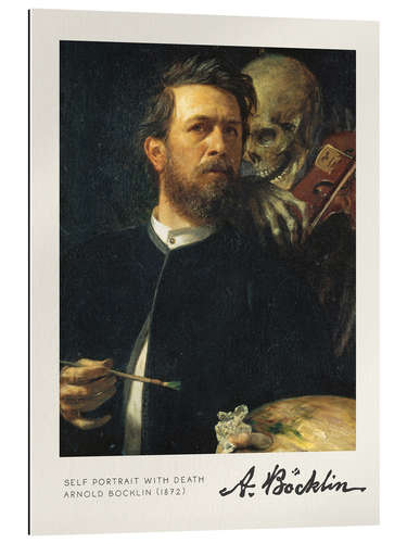 Gallery Print Self Portrait with Death