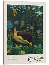 Obraz na aluminium The Dream (Sen), 1910 - Henri Rousseau