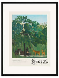 Gerahmter Kunstdruck Der Wasserfall, 1910