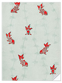 Wall sticker Traditional Japanese Goldfish