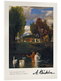 Cuadro de metacrilato The Island of Life - Arnold Böcklin