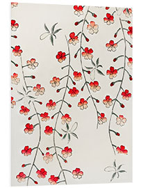 Foam board print Traditional Japanese Cherry Blossom