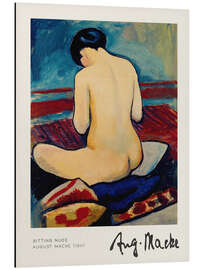 Magnettafel Sitting Nude