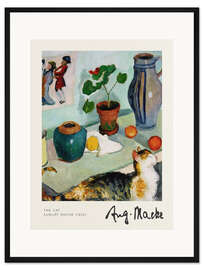 Gerahmter Kunstdruck The Cat