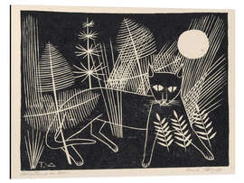 Magnettafel The Cat on the Hunt