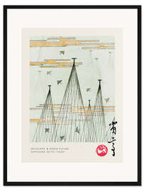 Gerahmter Kunstdruck Skyscape &amp; Birds Flying