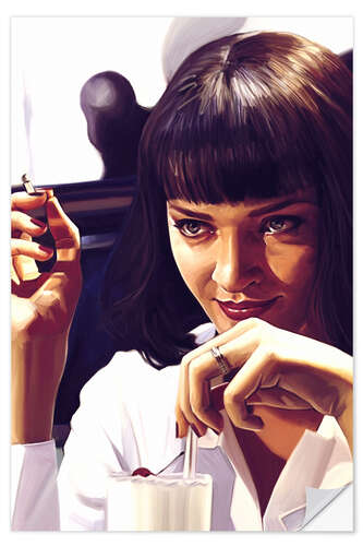 Vinilo para la pared Mia Wallace III