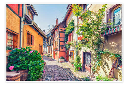 Juliste Village in Alsace