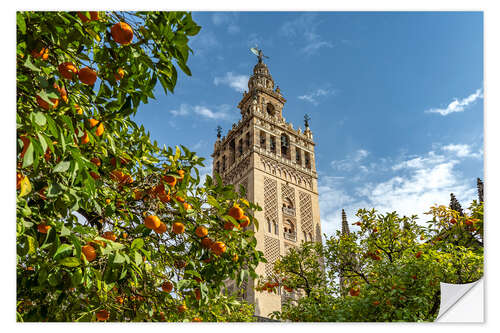 Wall sticker Giralda in Sevilla