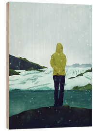 Quadro de madeira A Moment Alone - Sybille Sterk