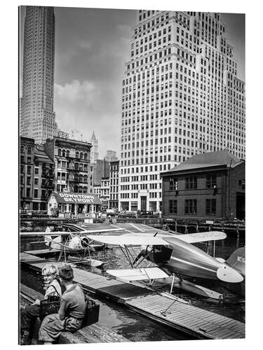 Gallery print Historisches New York: Downtown Skyport, Manhattan, 1936