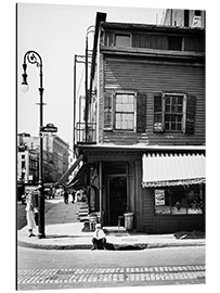 Cuadro de aluminio Historisches New York: Christopher and Bleecker Streets, Manhattan, 1936