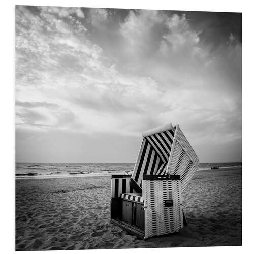 PVC-taulu Beach chair in Kampen on Sylt