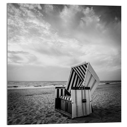 Gallery print Beach chair in Kampen on Sylt