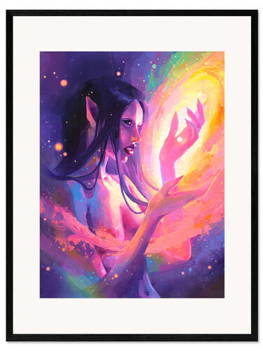 Framed art print The Demon's Delusion