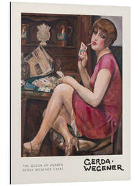 Magnettafel The Queen of Hearts