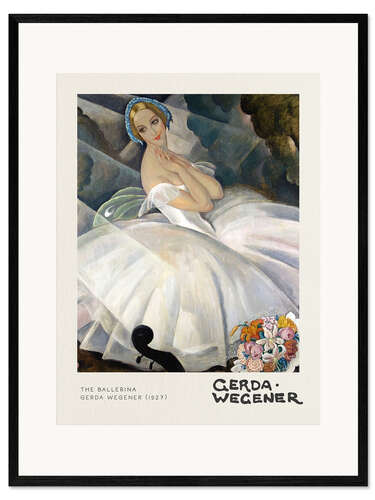 Innrammet kunsttrykk The Ballerina