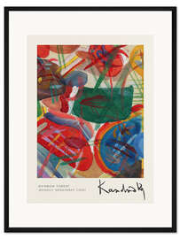 Gerahmter Kunstdruck Rainbow Forest