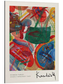 Magnettafel Rainbow Forest