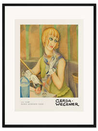 Gerahmter Kunstdruck Lili Elbe