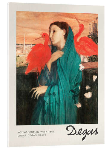 Gallery print Young Woman with Ibis