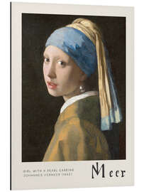 Magnettafel Girl with a Pearl Earring
