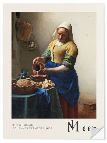 Wall sticker The Milkmaid