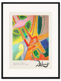 Gerahmter Kunstdruck The Eiffel Tower