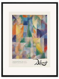 Gerahmter Kunstdruck Overlooking the City