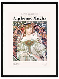Gerahmter Kunstdruck Rêverie, 1898