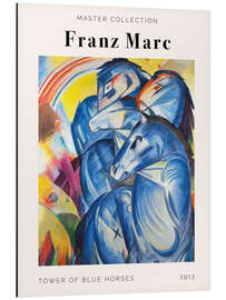 Magnettafel Tower of Blue Horses, 1913