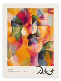 Wall print  Soleil - Robert Delaunay
