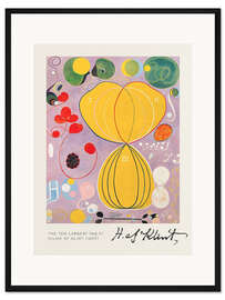 Gerahmter Kunstdruck The Ten Largest (No. 7)