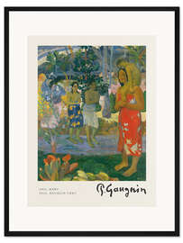 Gerahmter Kunstdruck Hail Mary