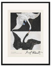 Gerahmter Kunstdruck The Swan