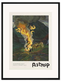 Gerahmter Kunstdruck Midsummer Night