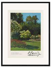 Framed art print In the Garden, 1867