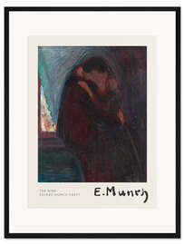 Gerahmter Kunstdruck The Kiss