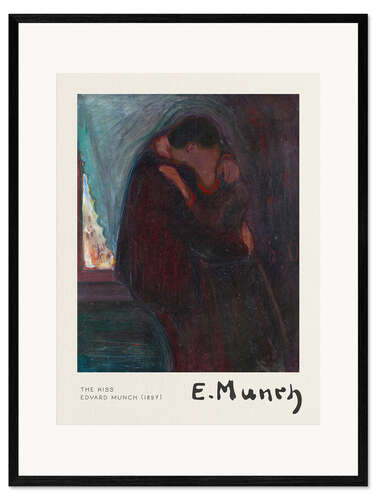Framed art print The Kiss