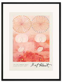 Gerahmter Kunstdruck The Ten Largest (No. 9) - Hilma af Klint