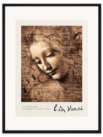 Gerahmter Kunstdruck La Scapigliata