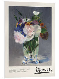 Gallery print Flowers in a Crystal Vase