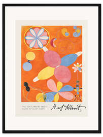 Gerahmter Kunstdruck The Ten Largest (No. 4)