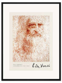 Gerahmter Kunstdruck Self Portrait