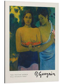 Magnettafel Two Tahitian Women