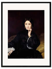 Framed art print Portrait of Madame de Loynes
